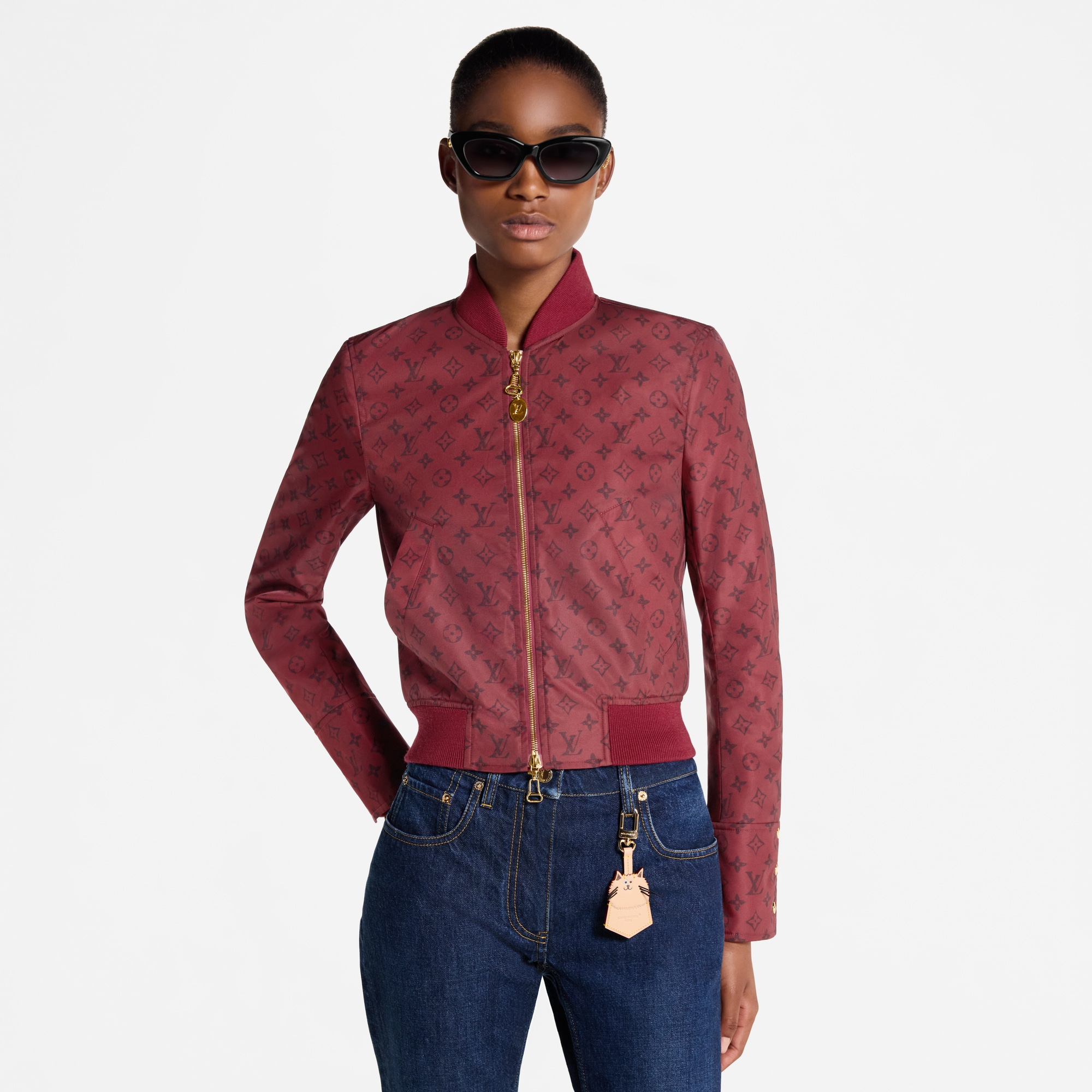 Monogram Bomber Jacket  in Women