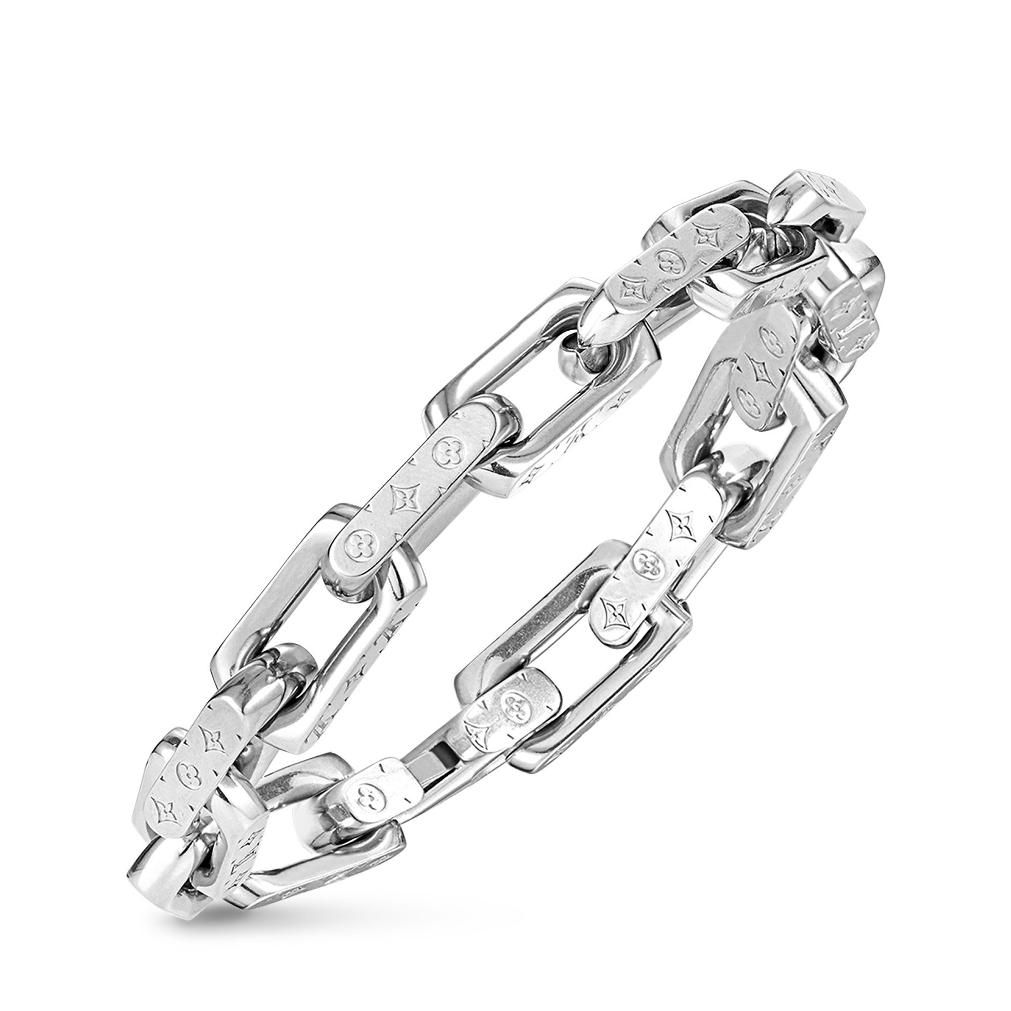 Monogram Chain Bracelet S00 in Men
