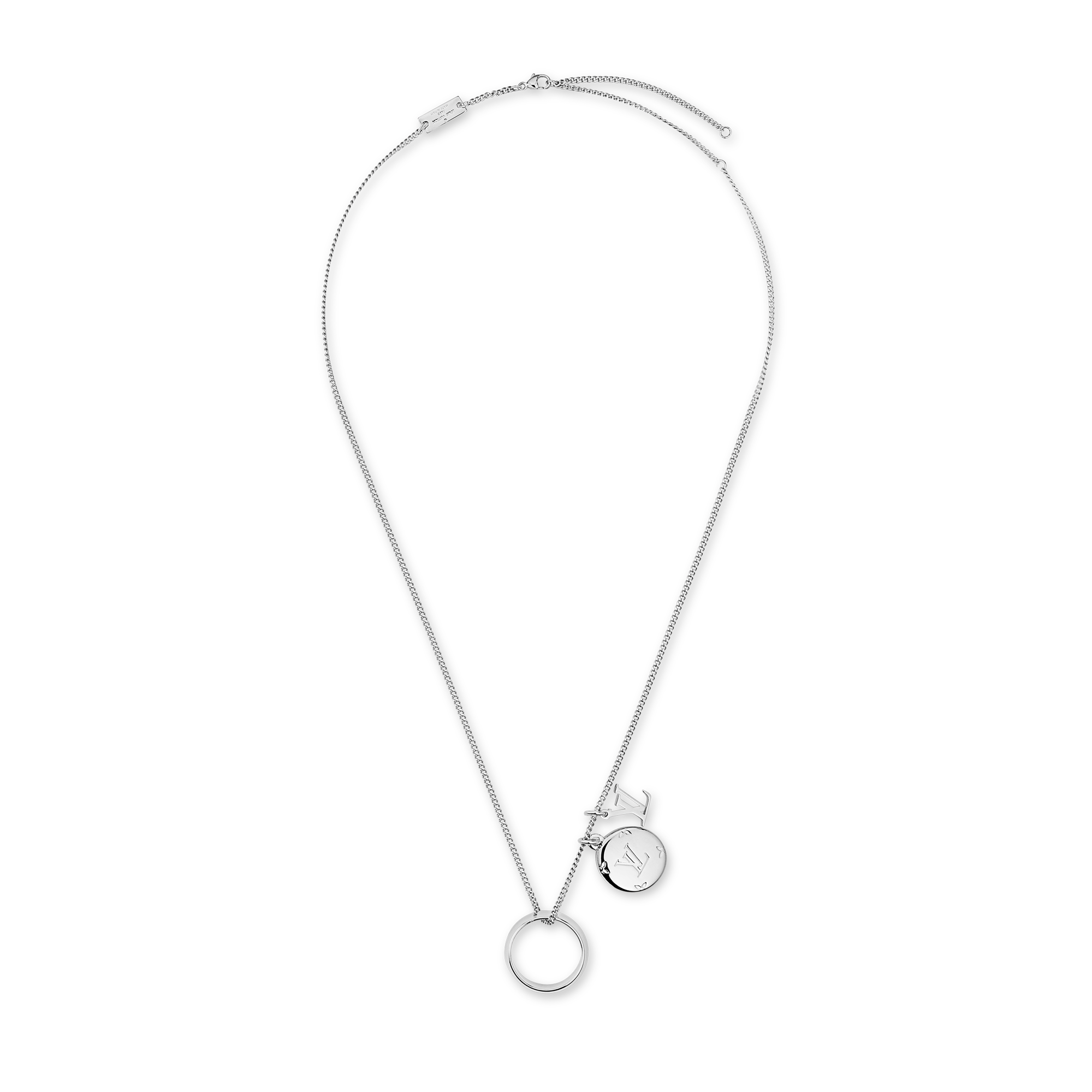 Monogram charms necklace S00 in Men