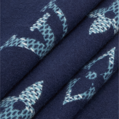 Monogram Check Scarf S00 in Men's Accessories Scarves collections by Louis Vuitton (Product zoom)