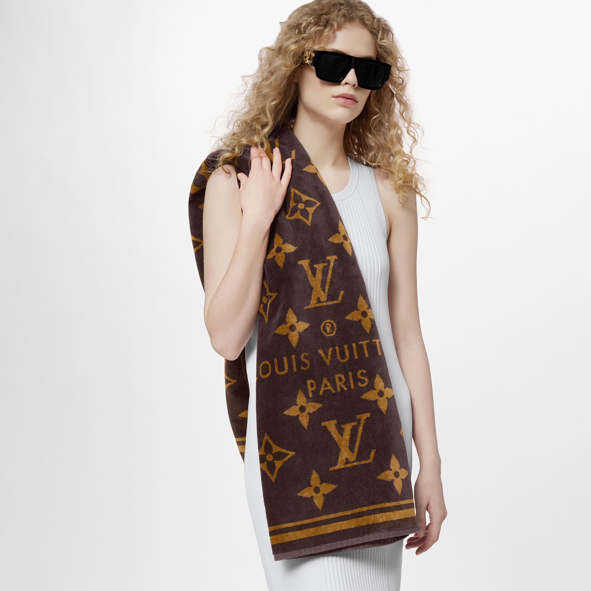 Monogram Classic Beach Towel S00 - OBSOLETES DO NOT TOUCH | LOUIS  