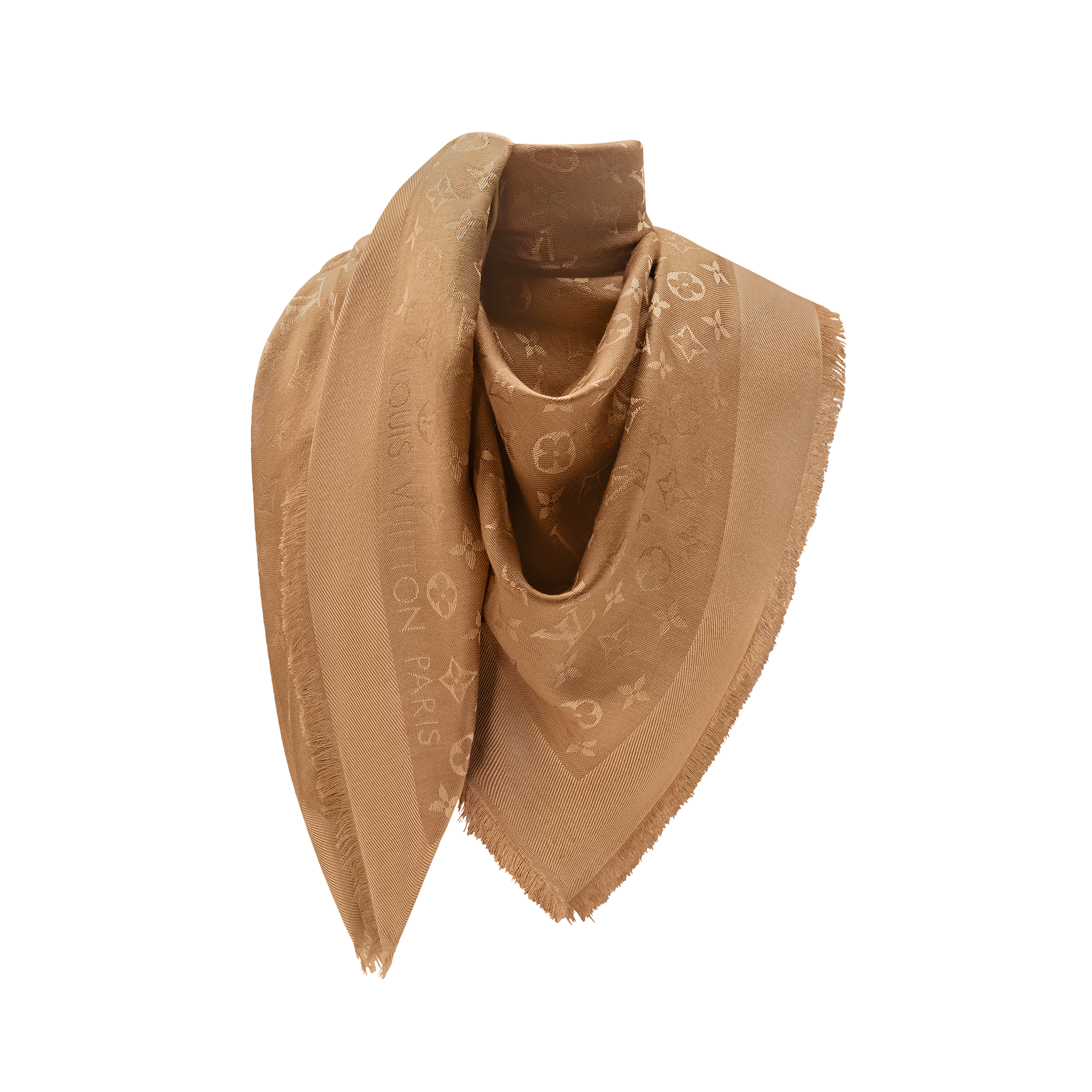 Monogram Classic Shawl S00 in Women