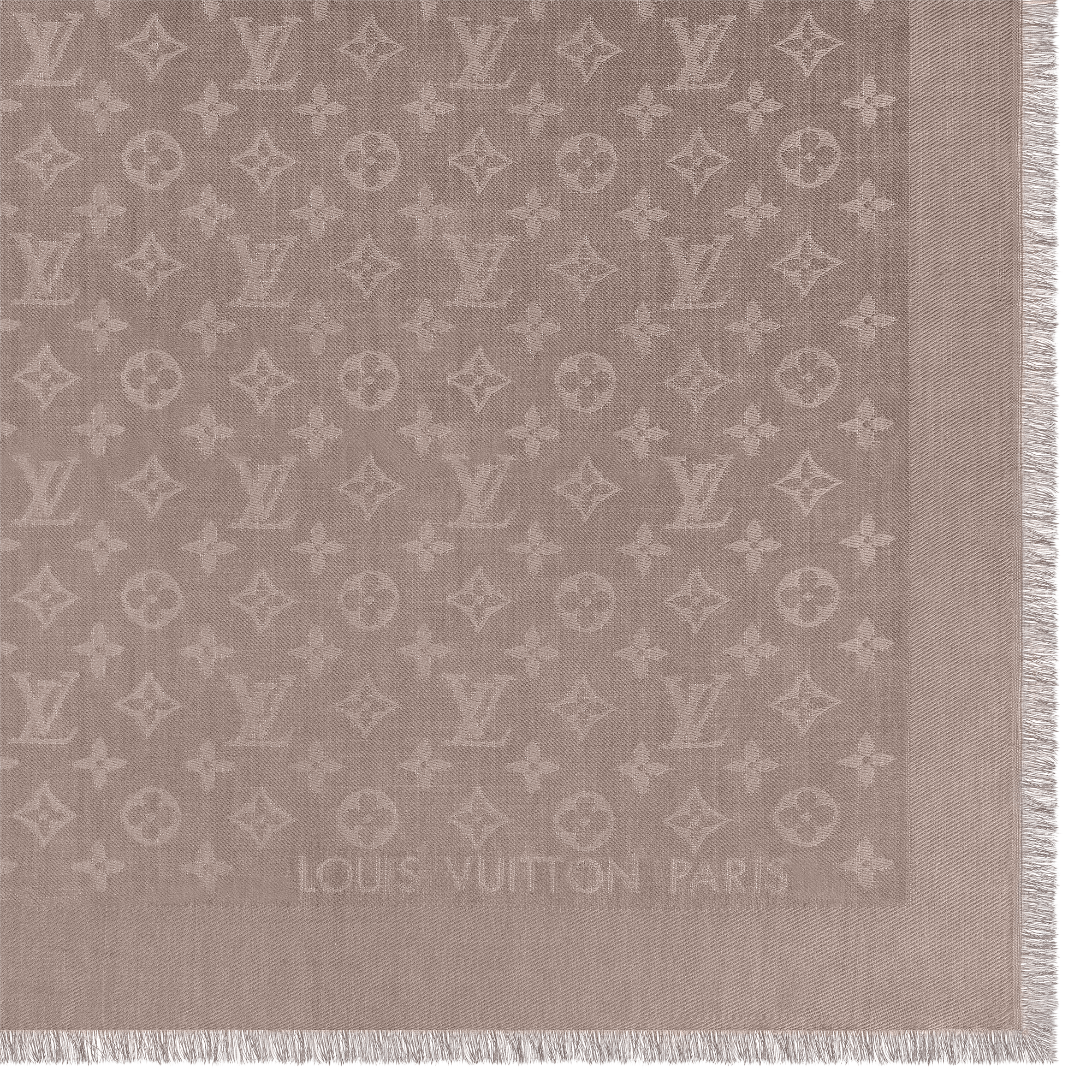 Monogram Classic Shawl S00 in Women