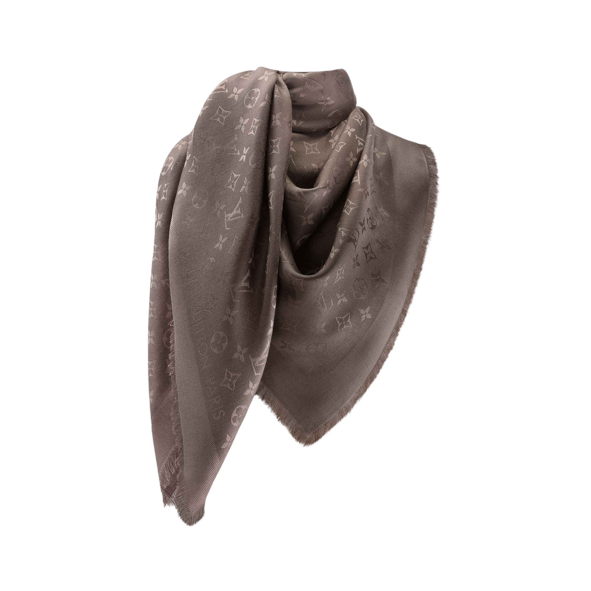 Monogram Classic Shawl S00 in Women