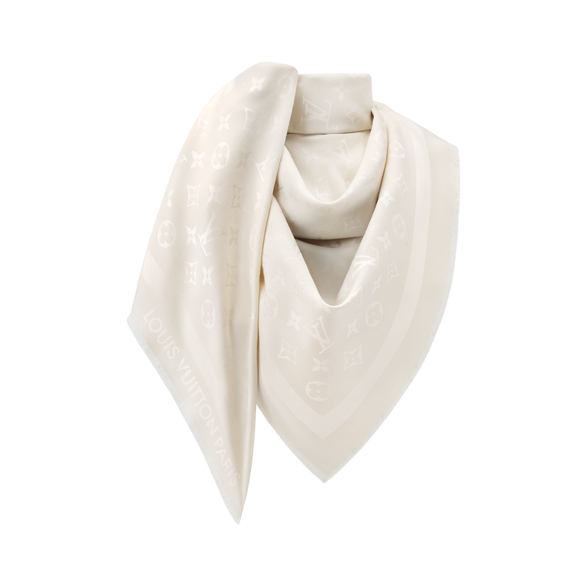 Monogram Classic Shawl S00 in Women