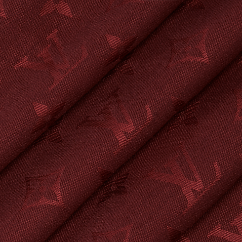 Monogram Classic Shawl detail view
