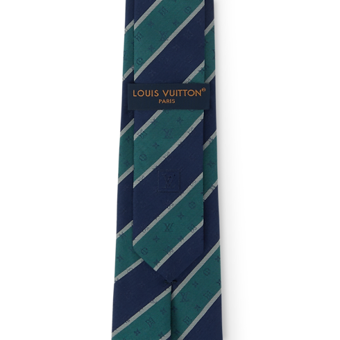 Monogram Club Tie back view