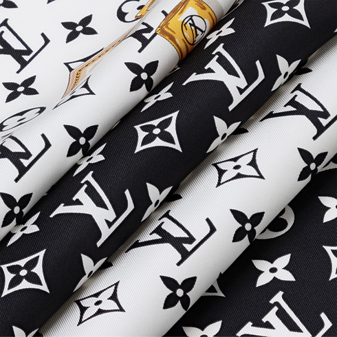 Monogram Confidential Square 90 S00 in Women's Accessories Silk Squares and Bandeaux collections by Louis Vuitton (Product zoom)