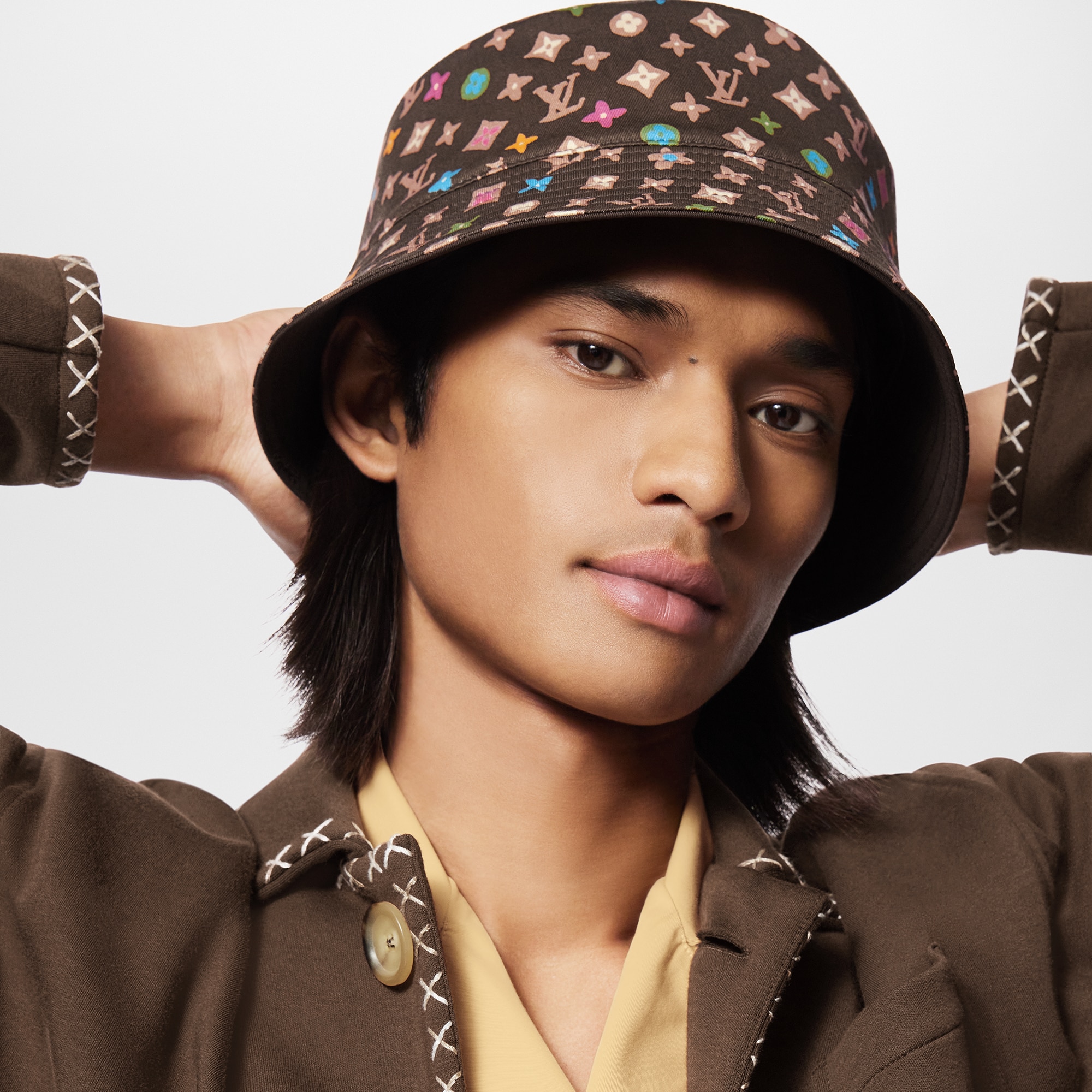 Monogram Craggy Reversible Bucket Hat S00 in Men