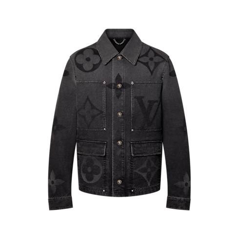 Monogram Denim Blouson in Men's Ready-to-Wear Outerwear and Coats collections by Louis Vuitton (Product zoom)