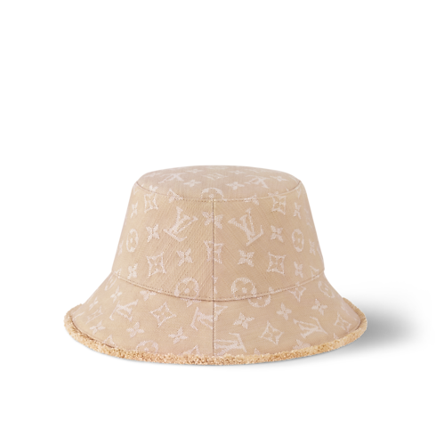Monogram Denim Bucket Hat S00 in Women's Accessories Hats & Caps collections by Louis Vuitton (Product zoom)