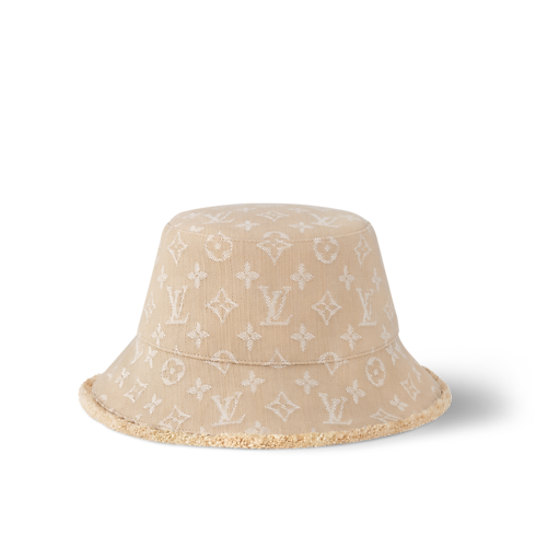 Monogram Denim Bucket Hat S00 in Women's Accessories Hats & Caps collections by Louis Vuitton (Product zoom)