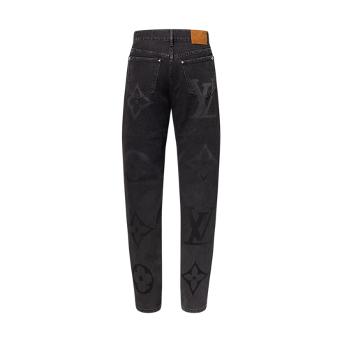 Monogram Denim Pants in Men's Ready-to-Wear Denim Collection collections by Louis Vuitton (Product zoom)