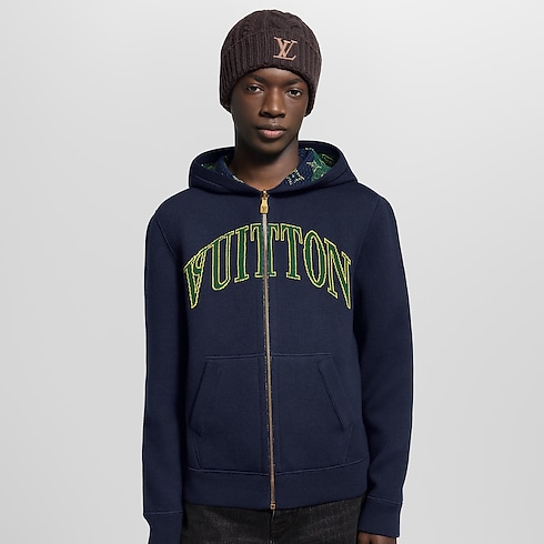 Monogram Double Face Reversible Hoodie in Men's Ready-to-Wear All Ready-to-Wear collections by Louis Vuitton (Product zoom)