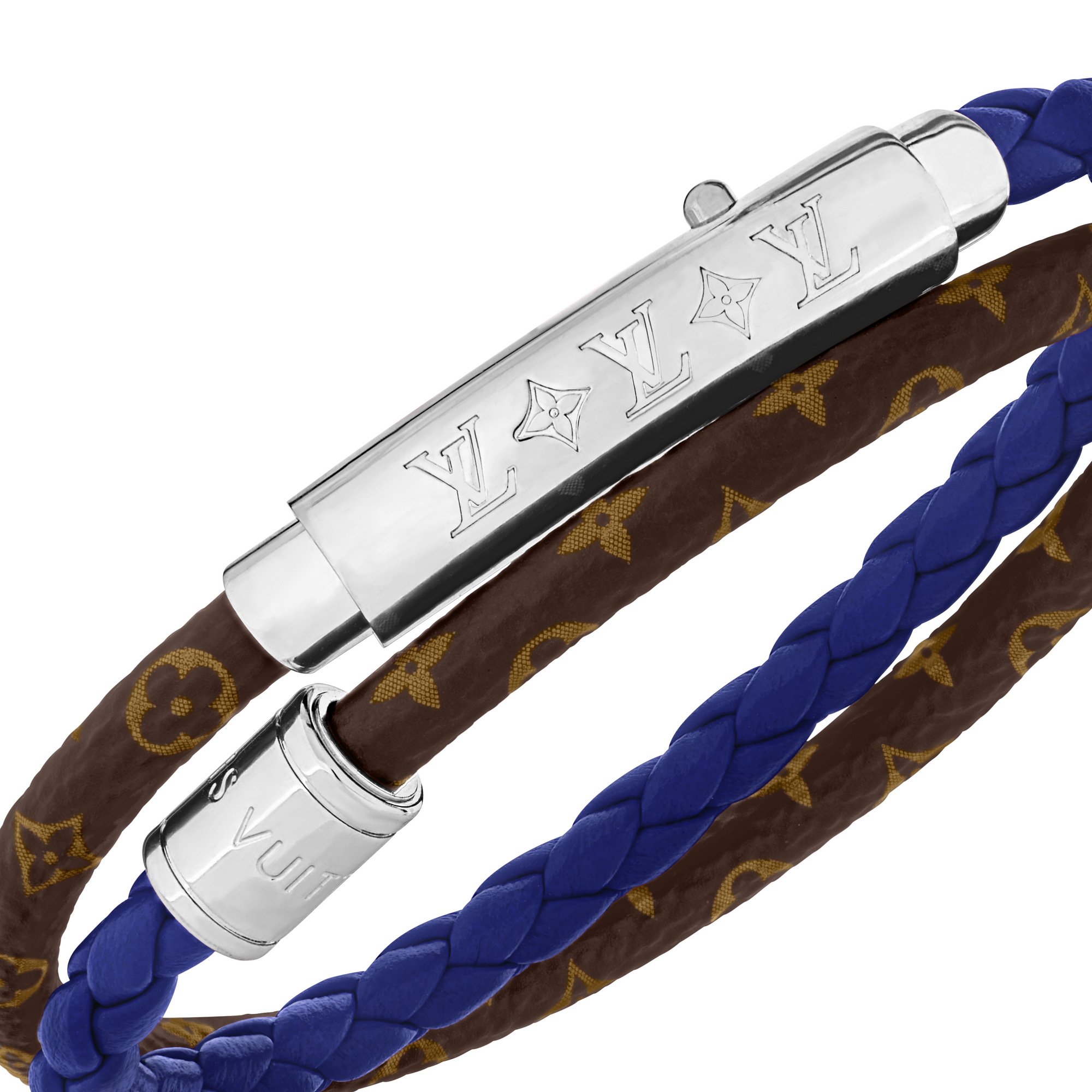 Monogram Double Spin Bracelet Monogram Canvas in Men