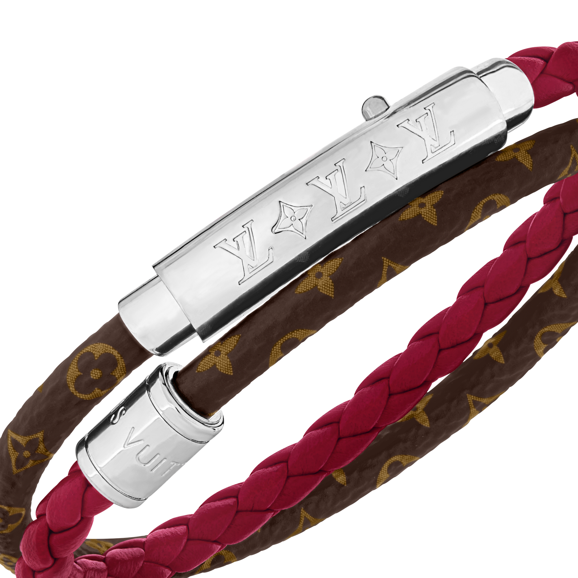 Monogram Double Spin Bracelet Monogram Canvas in Men