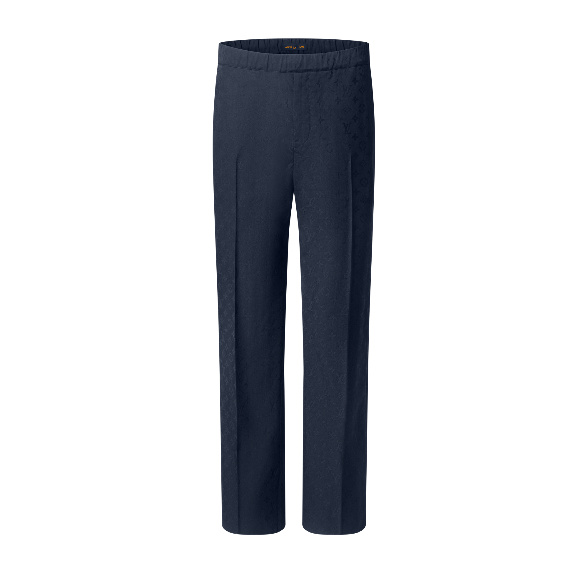 LOUIS VUITTON◇ショートパンツ/40/シルク/BLU/チェック/RM132 
