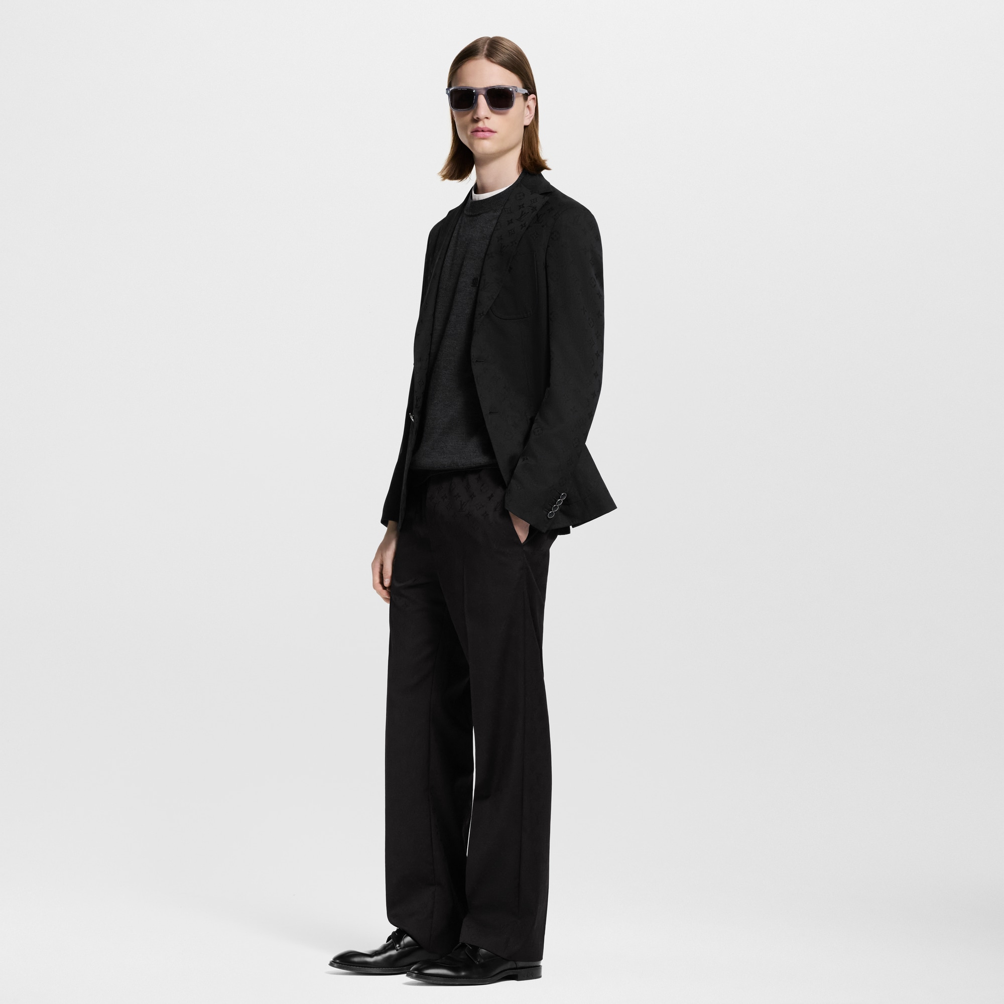 Monogram Drawstring Pants  in Men