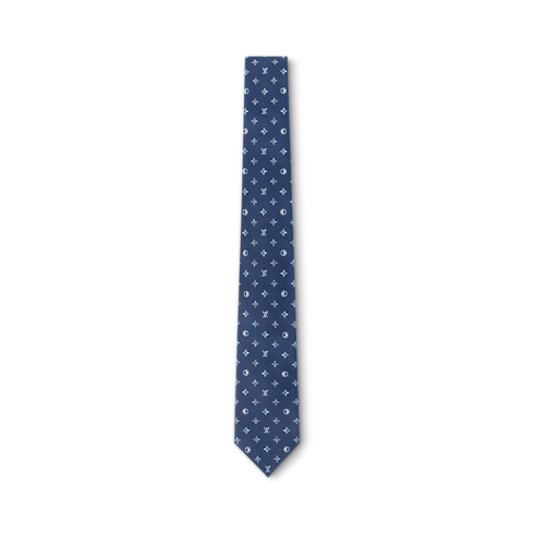 Monogram Eclipse Tie S00 in Men's Accessories Ties and Pocket Squares collections by Louis Vuitton (Product zoom)
