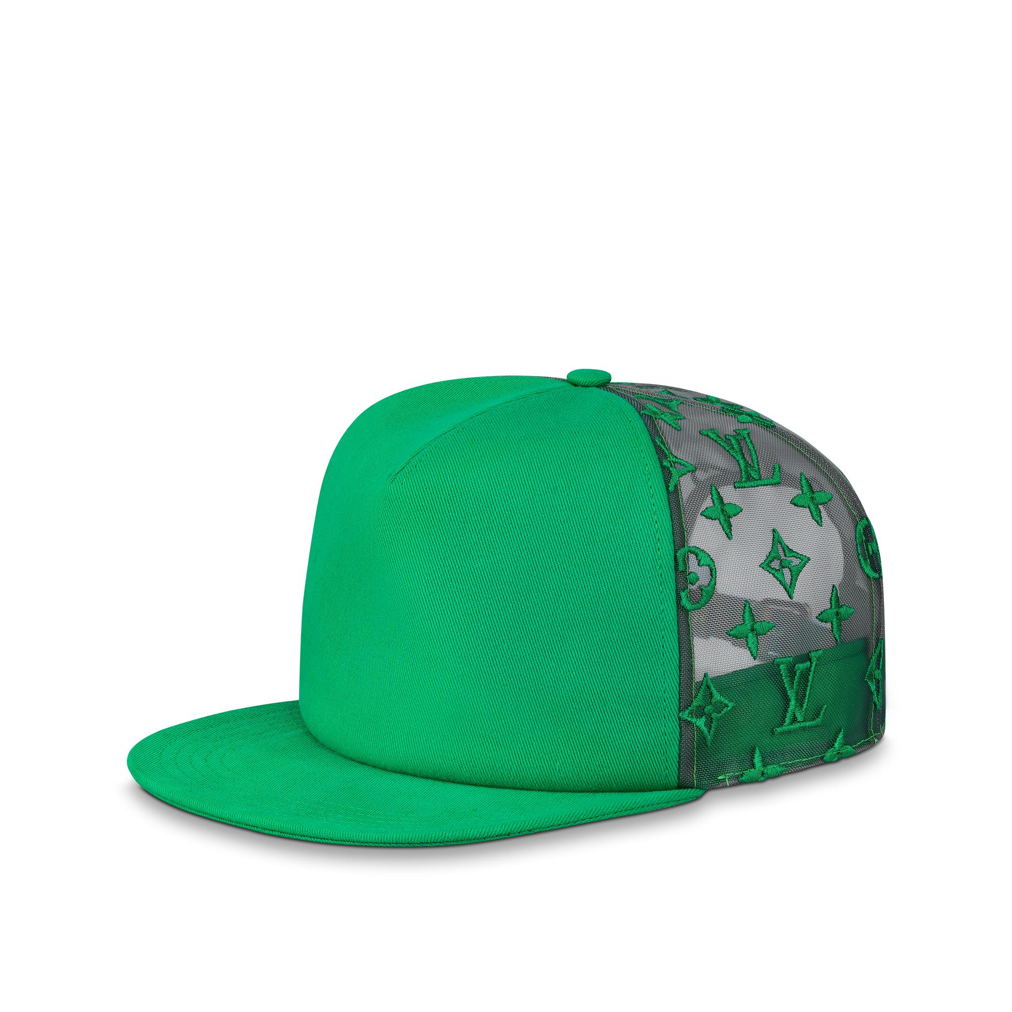 louis vuitton green hat