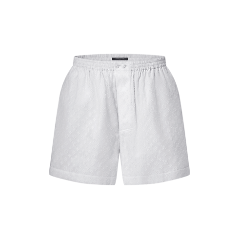 Monogram Fil Coupé Boxer Shorts in Women's Ready-to-Wear Skirts and Shorts collections by Louis Vuitton (Product zoom)