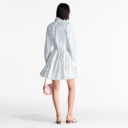 Monogram Fil Coupé Skirt in Women's Ready-to-Wear Skirts and Shorts collections by Louis Vuitton (Product zoom)