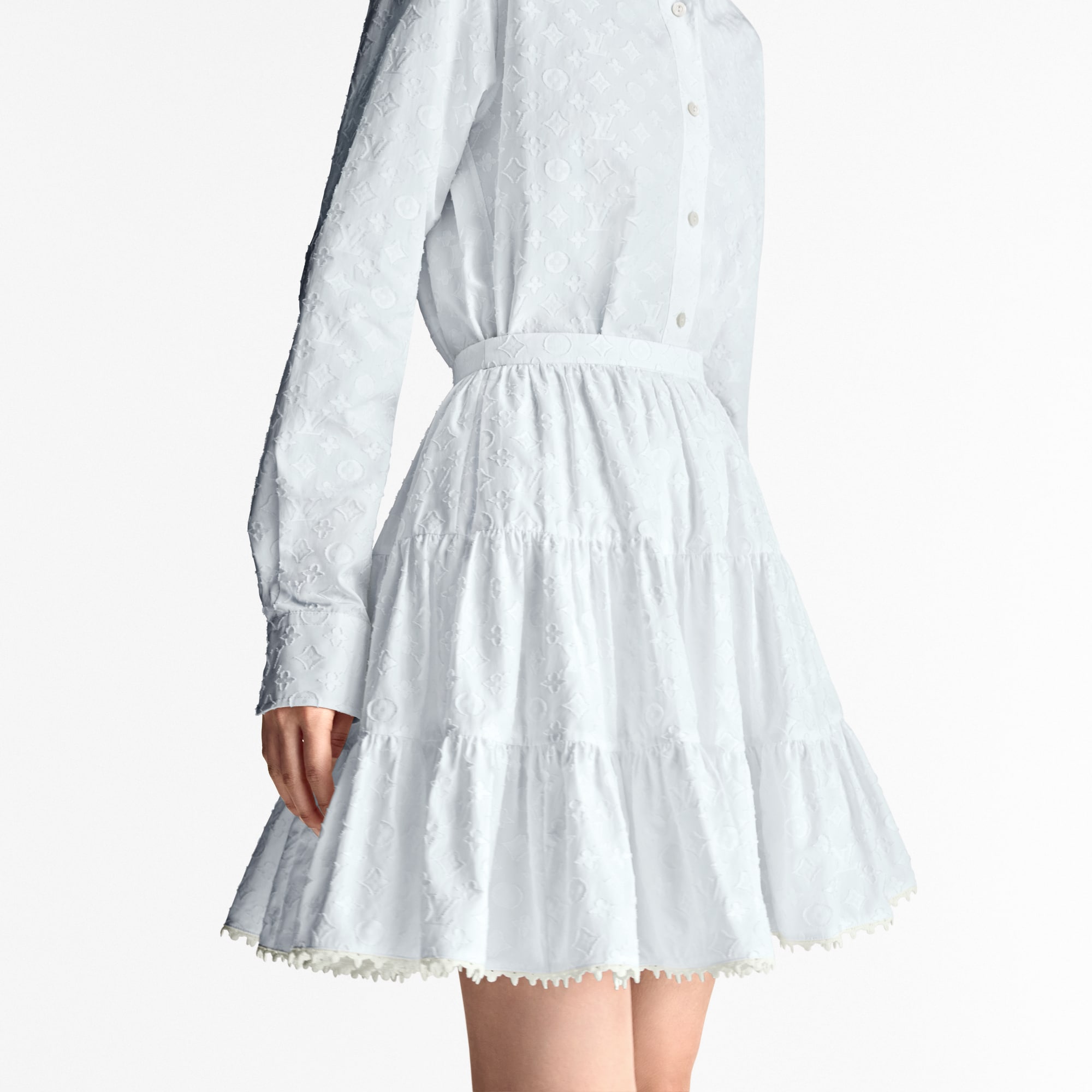 Monogram Fil Coupé Skirt   in Women