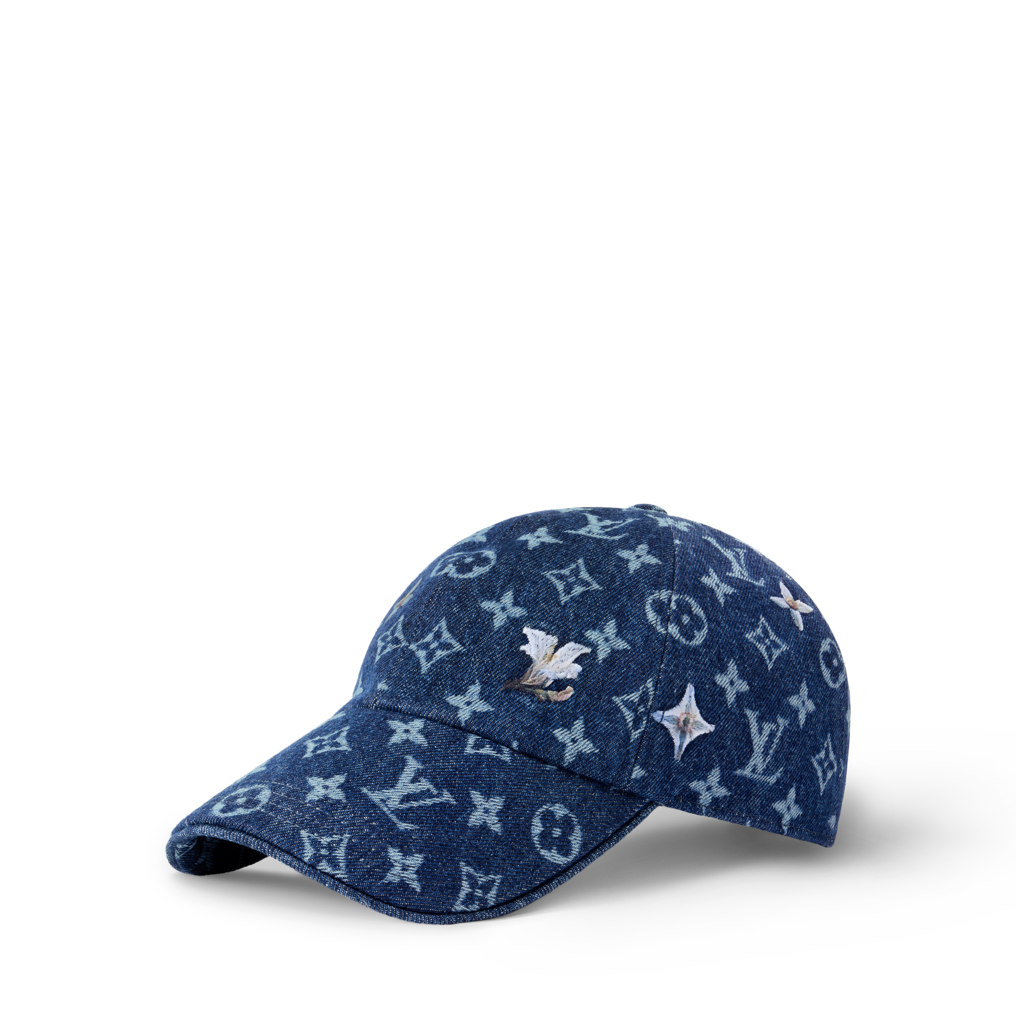 Monogram Flower Denim Cap S00 - Accessories | LOUIS VUITTON