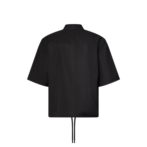 Monogram Flowers Embroidered Short-Sleeved Shirt in Men's Ready-to-Wear Shirts collections by Louis Vuitton (Product zoom)