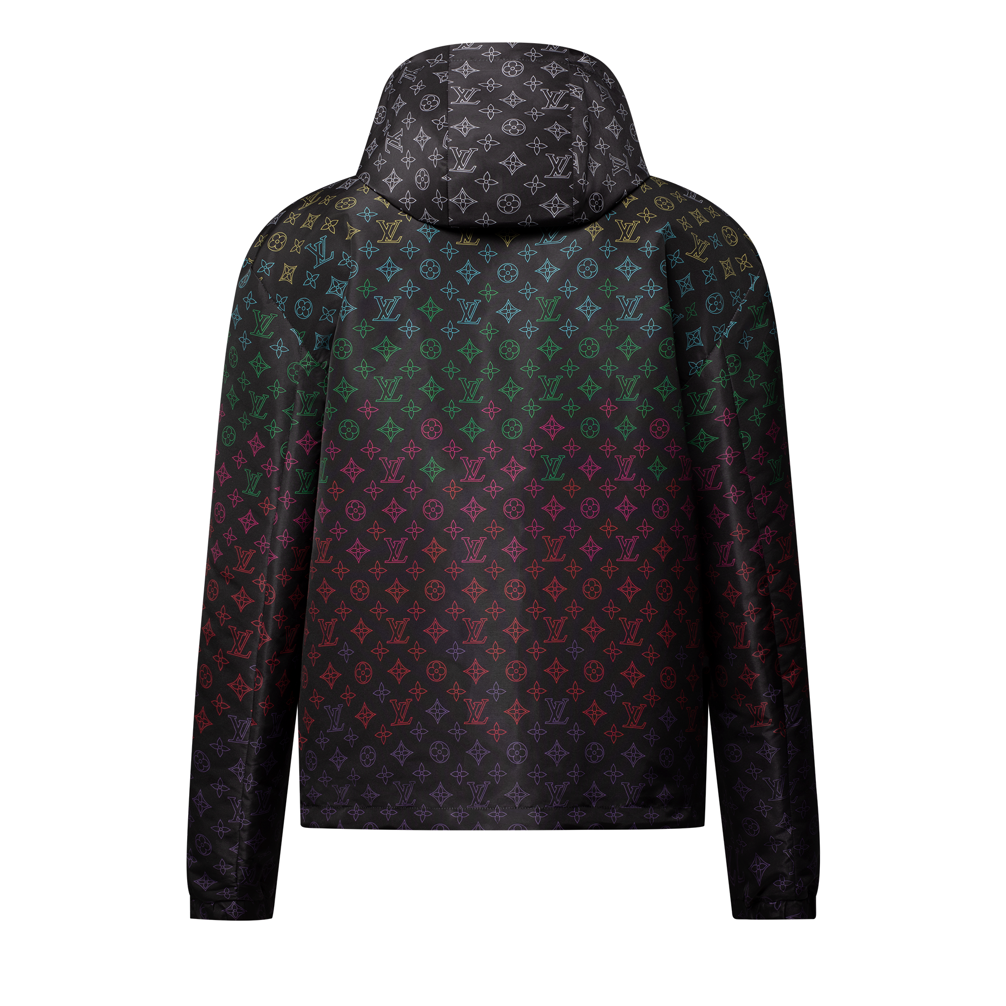 Monogram Flowers Gradient Printed Windbreaker  in Men