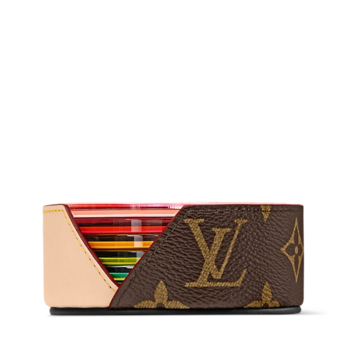 Monogram Fluo Coasters Monogram Canvas in Trunks, Travel and Home's Sport and Lifestyle Lifestyle and Vivienne Dolls collections by Louis Vuitton (Product zoom)