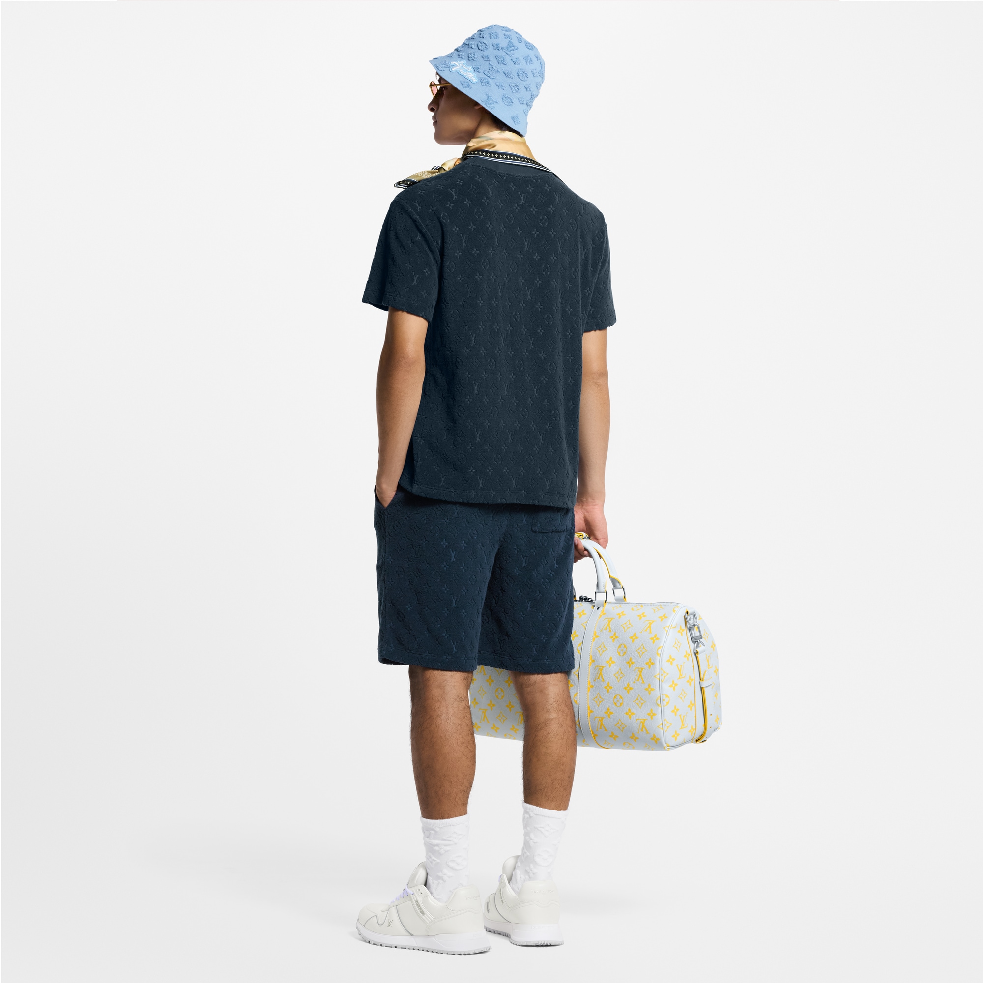 Monogram French Terry T-Shirt  in Men