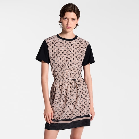 Monogram Front Drawstring Dress in Women's Ready-to-Wear Dresses collections by Louis Vuitton (Product zoom)