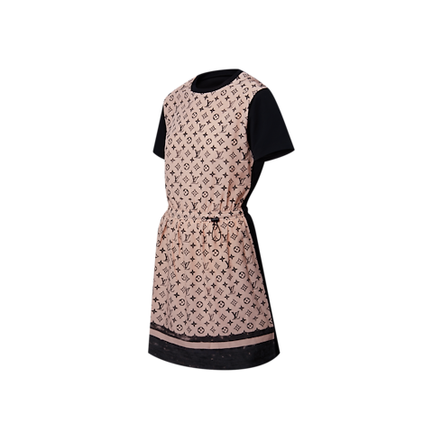 Monogram Front Drawstring Dress in Women's Ready-to-Wear Dresses collections by Louis Vuitton (Product zoom)