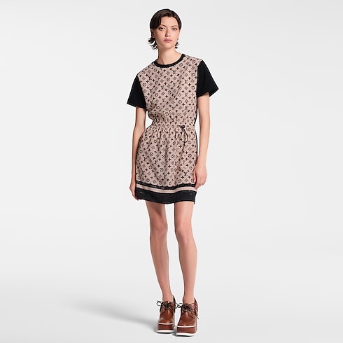 Monogram Front Drawstring Dress in Women's Ready-to-Wear Dresses collections by Louis Vuitton (Product zoom)