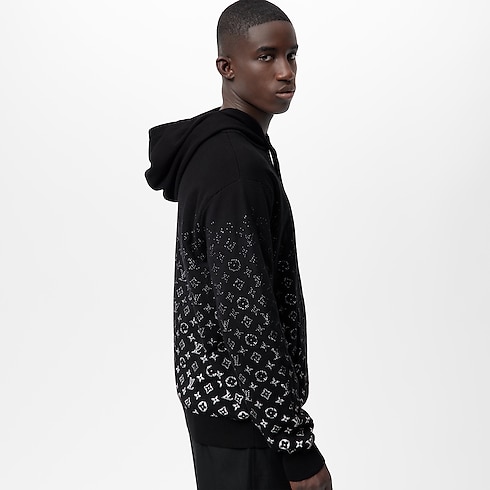 Monogram Gradient Hoodie in Men's Ready-to-Wear T-Shirts and Polos collections by Louis Vuitton (Product zoom)