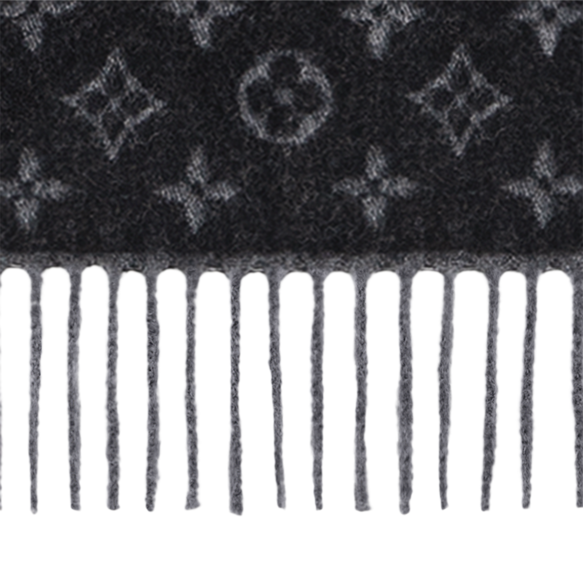 Monogram Gradient Scarf S00 in Men