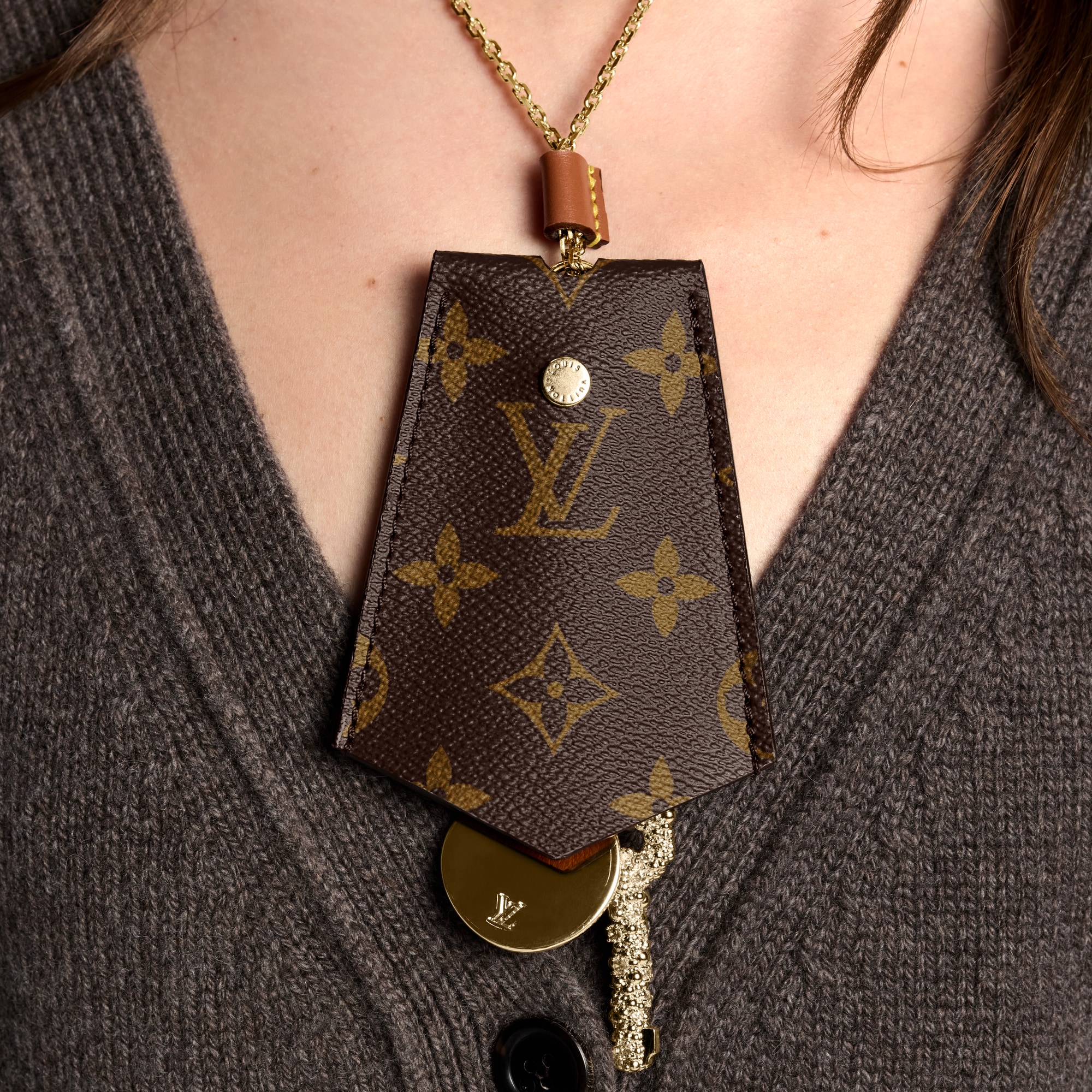 Monogram Heritage Necklace S00 in Women