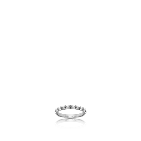 Monogram Infini wedding band, white gold in Jewellery's Categories All Fine Jewellery collections by Louis Vuitton (Product zoom)