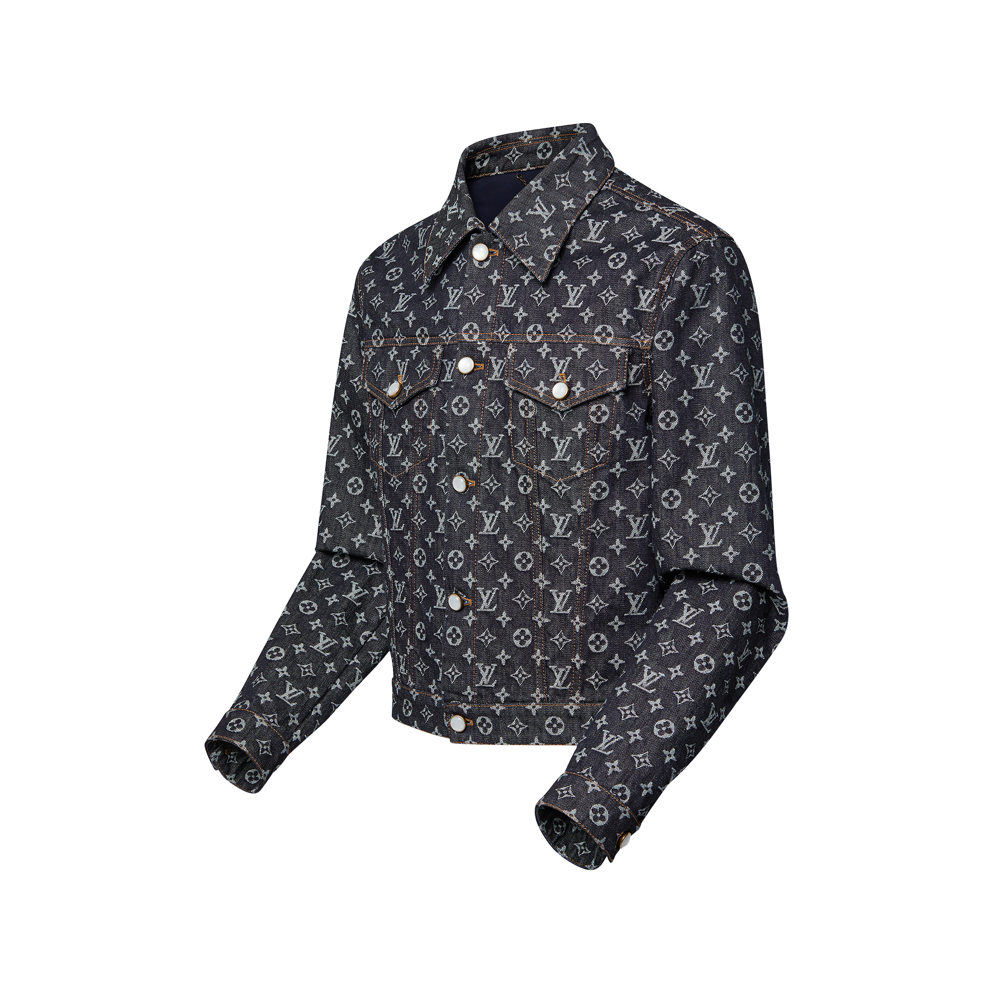 Monogram Jacquard Denim Jacket - Shoes | LOUIS VUITTON