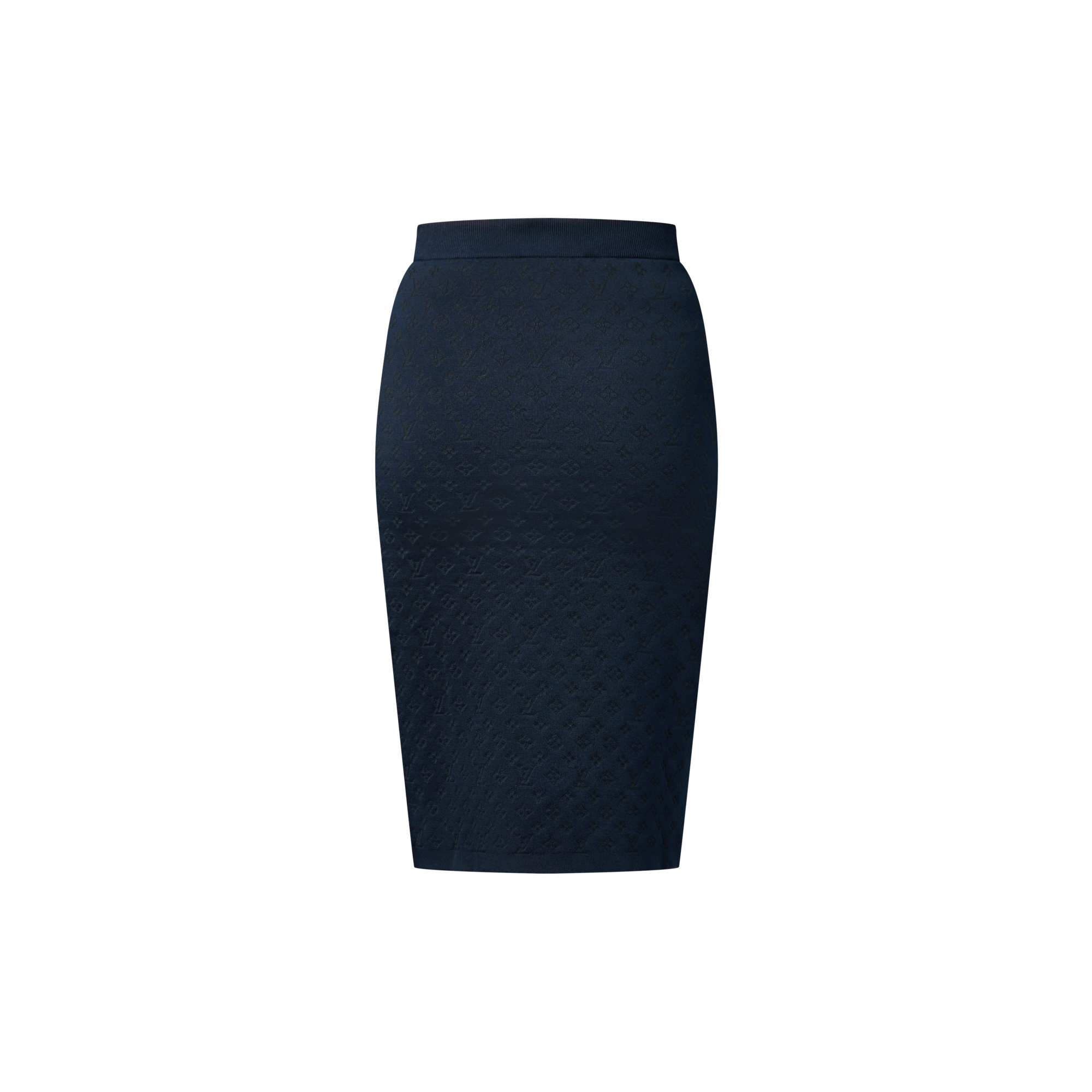Monogram Jacquard Knit Skirt  in New
