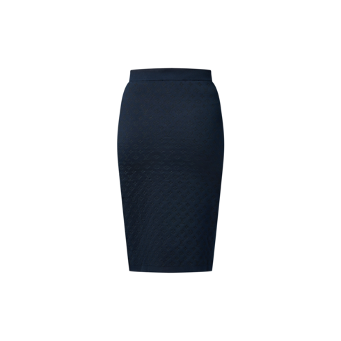 Monogram Jacquard Knit Skirt in Women's Ready-to-Wear Knitwear collections by Louis Vuitton (Product zoom)