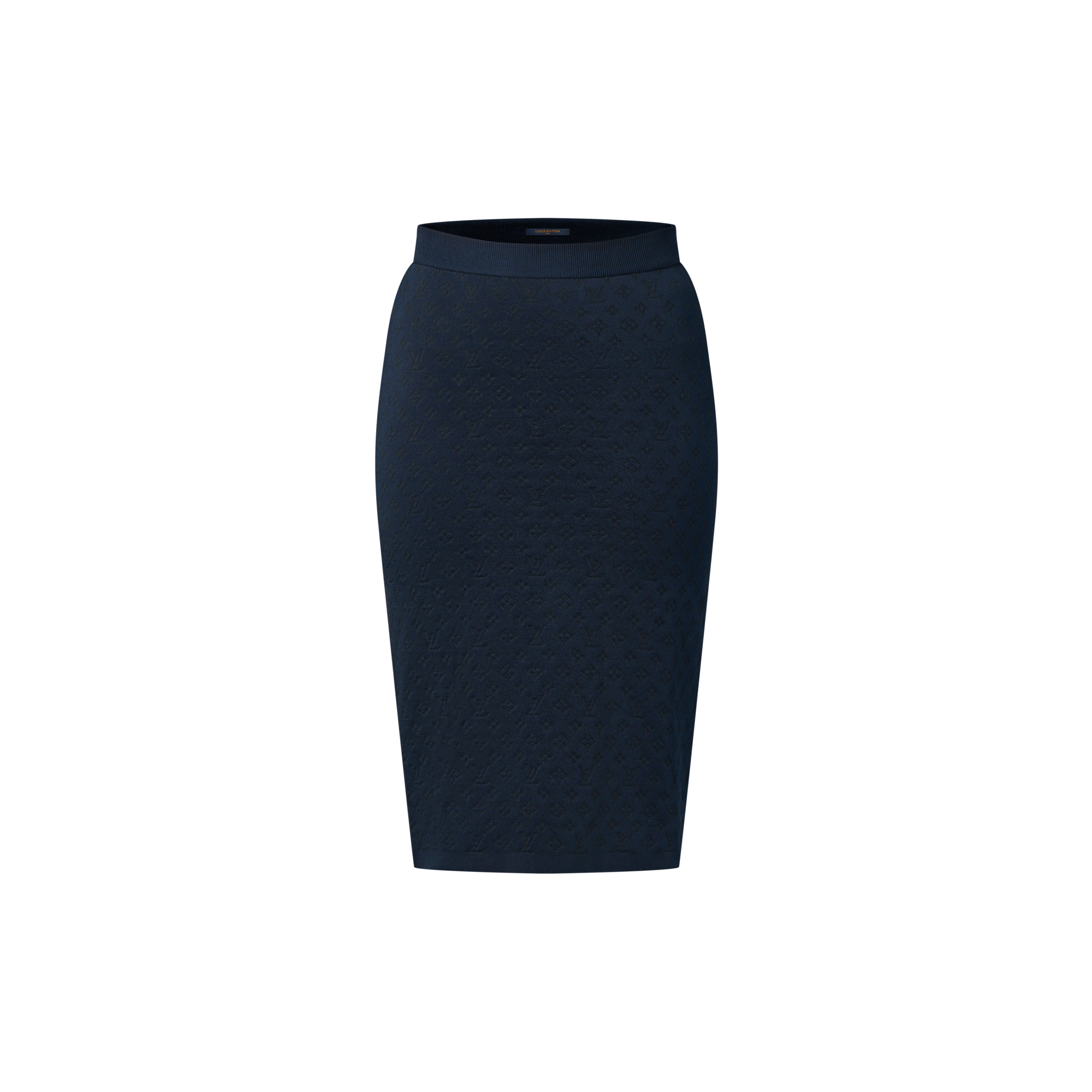 Monogram Jacquard Knit Skirt  in New