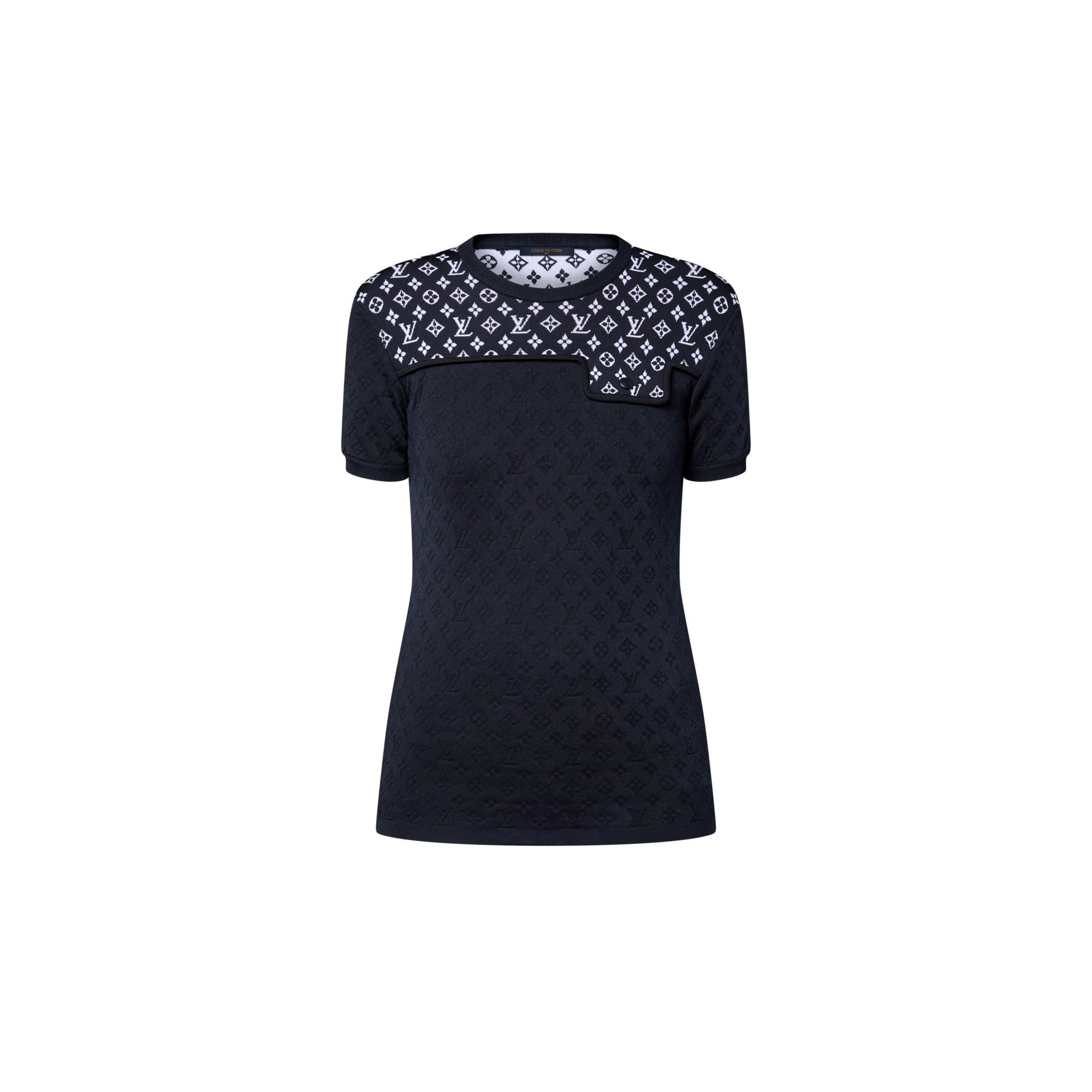 Monogram Jacquard Knit Top  in Women