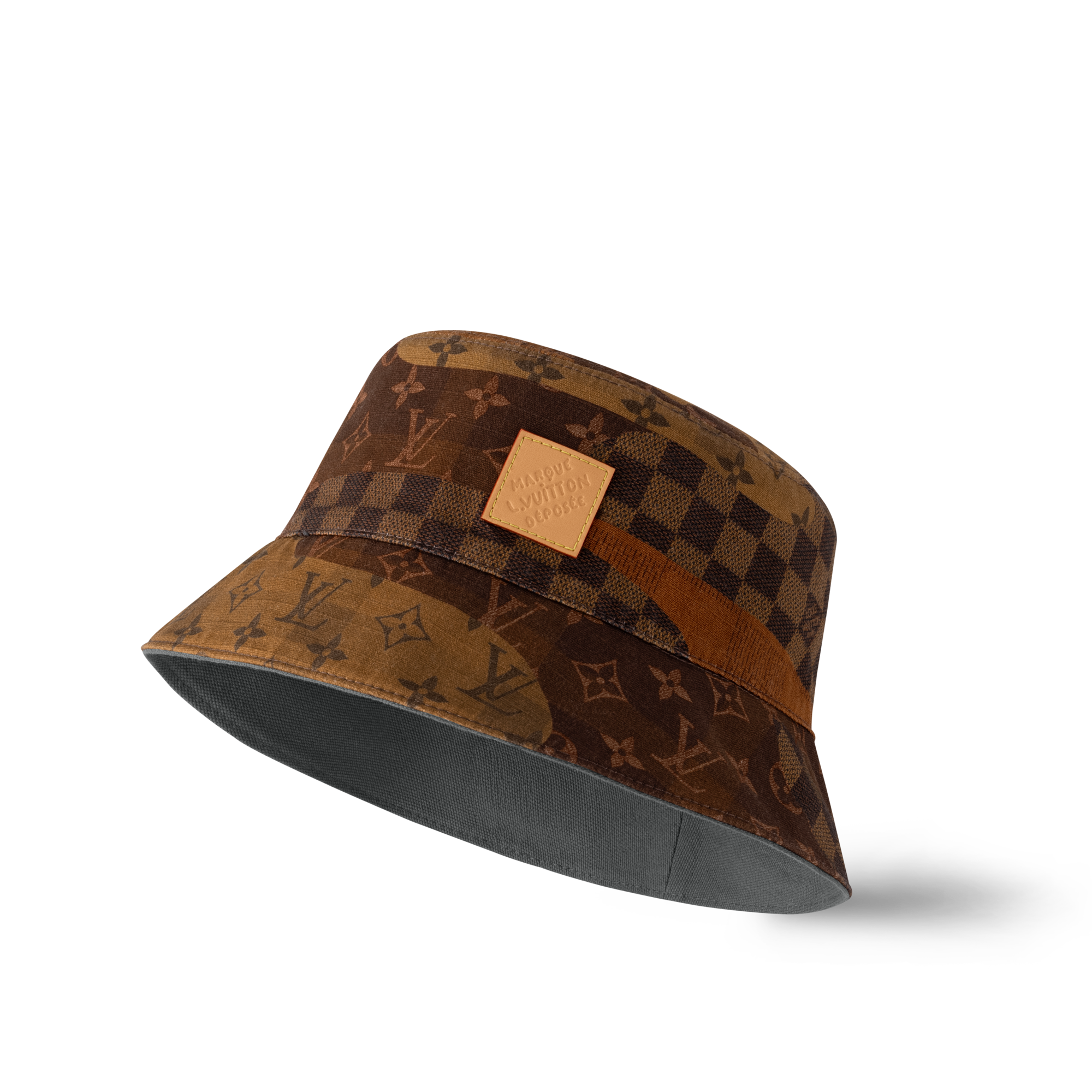 Monogram Landscape Reversible Bucket Hat S00 in Men