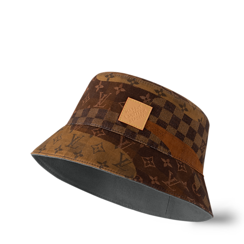 Monogram Landscape Reversible Bucket Hat S00 in Men's Accessories Hats, Beanies and Gloves collections by Louis Vuitton (Product zoom)