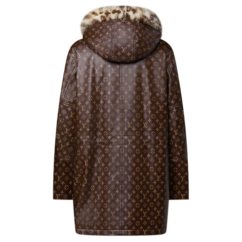 Monogram Leather Parka in Men's Ready-to-Wear Outerwear and Coats collections by Louis Vuitton (Product zoom)
