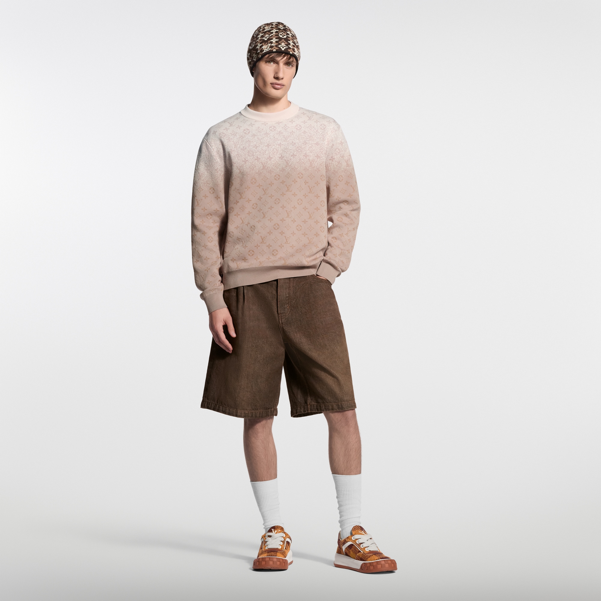 Beige Knitwear and Sweatshirts Ready-to-Wear | LOUIS VUITTON