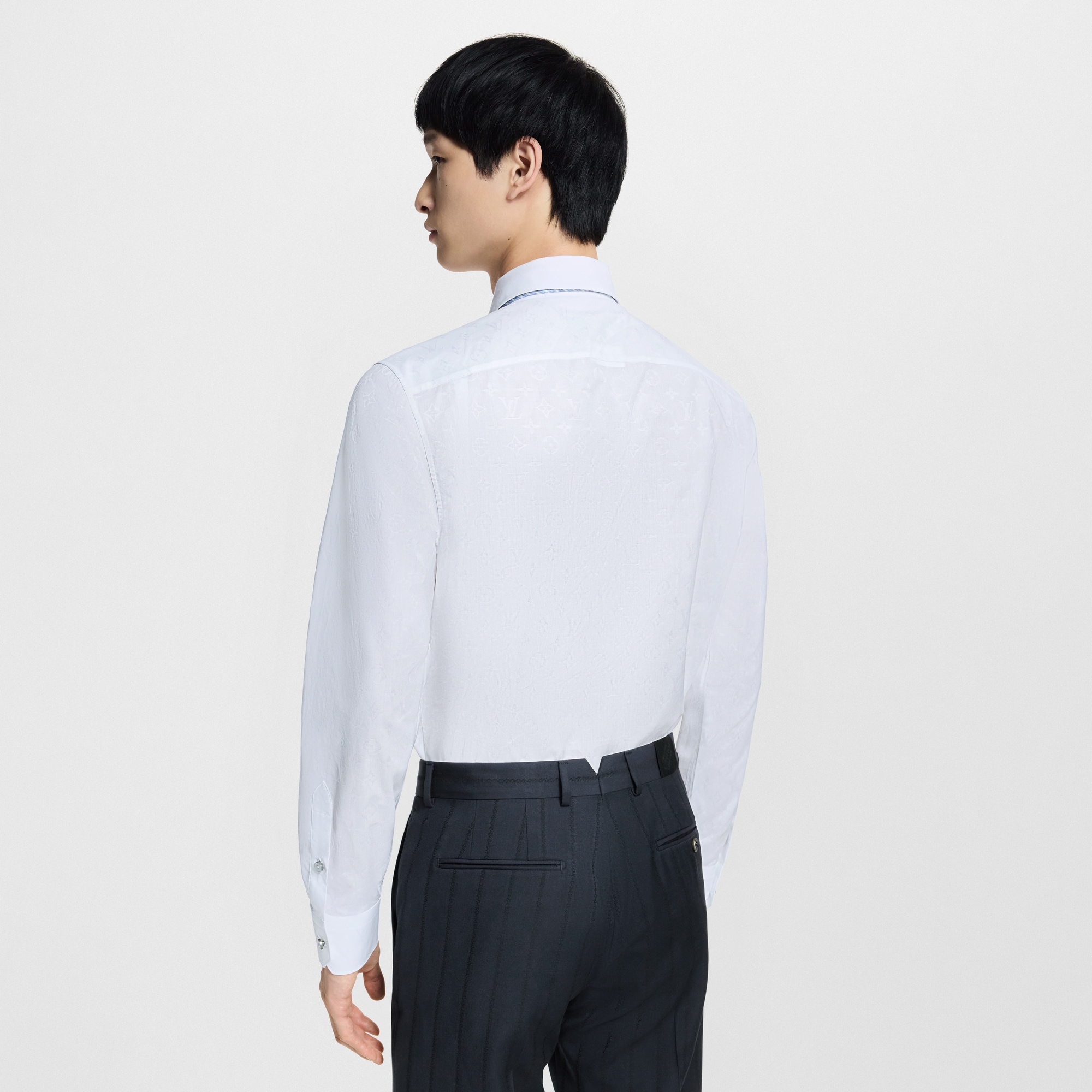 Monogram Long-Sleeved Shirt  in Men