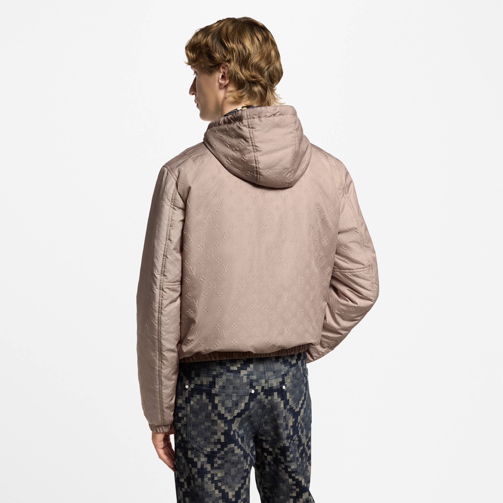 Monogram Padded Windbreaker  in Men